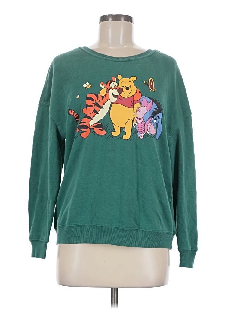 Pre-owned Disney Sweatshirt In Green