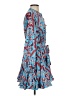Rhode 100% Cotton Paisley Blue Casual Dress Size S - photo 4