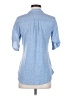 Perseption Concept Blue 3/4 Sleeve Blouse Size S - photo 2