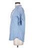 Perseption Concept Blue 3/4 Sleeve Blouse Size S - photo 5
