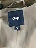 Gap 100% Polyester Gray Trenchcoat Size M - photo 6