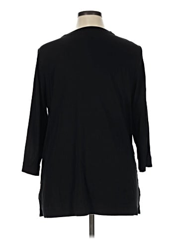 Chico's 3/4 Sleeve T-Shirt (view 2)