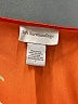 Soft Surroundings Orange 3/4 Sleeve Blouse Size L - photo 7