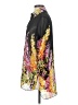 Mishca 100% Polyester Floral Black 3/4 Sleeve Blouse Size S - photo 5