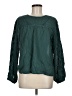 Ann Taylor LOFT Green Long Sleeve Blouse Size M - photo 1