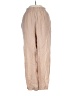 Unbranded 100% Silk Chevron-herringbone Tan Silk Pants Size S - photo 1