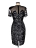 A.J. Bari 100% Rayon Silver Cocktail Dress Size 8 - photo 2