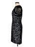 A.J. Bari 100% Rayon Silver Cocktail Dress Size 8 - photo 5