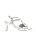 Karen Scott Silver Sandals Size 8 1/2 - photo 1