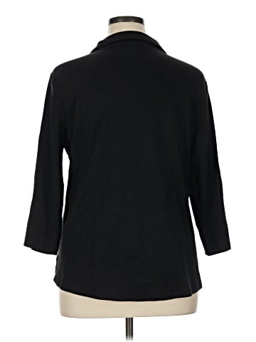 Isaac Mizrahi LIVE! Long Sleeve Polo (view 2)