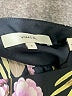 Vince. 100% Polyester Floral Black Casual Skirt Size 0 - photo 4