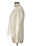 Theory 100% Silk Ivory Long Sleeve Silk Top Size L - photo 5