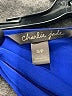 Charlie Jade Solid Blue Jumpsuit Size S - photo 5