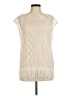 Ella Moss Ivory Sleeveless Blouse Size M - photo 1