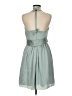 White by Vera Wang 100% Polyester Solid Gray Cocktail Dress Size 8 - photo 2