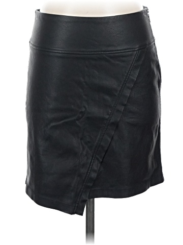 David Lerner Faux Leather Skirt (view 1)