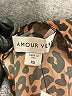 Amour Vert 100% Silk Animal Print Brown Casual Dress Size XS - photo 7