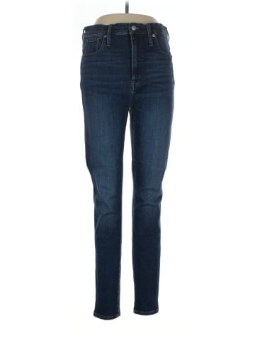 Madewell Tall 10" High-Rise Skinny Jeans in Marengo Wash: Instacozy Edition (view 1)