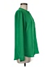 Bellatrix 100% Polyester Green Long Sleeve Blouse Size M - photo 4