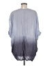 Elan 100% Rayon Gray 3/4 Sleeve Blouse Size M - photo 2