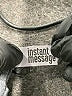 Instant Message Gray Tank Top Size S - photo 7