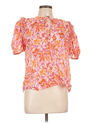 Olivaceous Short Sleeve Blouse (view 1)