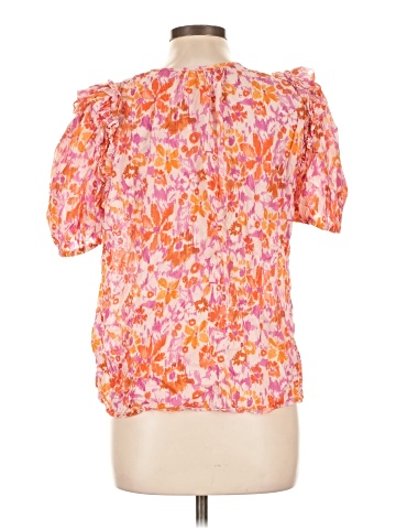 Olivaceous Short Sleeve Blouse (view 2)