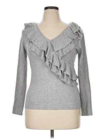 Red Long Sleeve Top (view 1)