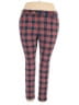 Old Navy Plaid Red Casual Pants Size 18 - photo 1