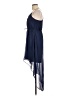 Freebird 100% Polyester Solid Blue Casual Dress Size L - photo 5