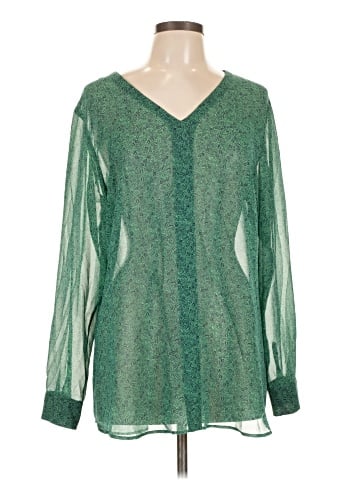 CAbi Long Sleeve Blouse (view 1)