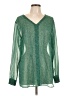 CAbi Green Long Sleeve Blouse Size L - photo 1