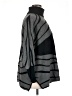 Alfani Stripes Black Poncho Size 1X - photo 4