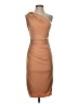 Katie May Solid Tan Cocktail Dress Size S - photo 1