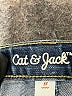 Cat & Jack Hearts Blue Jeans Size 5T - photo 3