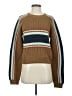 Brixton Color Block Brown Pullover Sweater Size S - photo 1