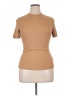 Shein Tan Short Sleeve Turtleneck Size XL - photo 1