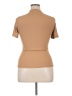 Shein Tan Short Sleeve Turtleneck Size XL - photo 2