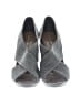 Tahari Gray Heels Size 8 1/2 - photo 2