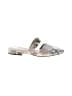 ABLE Metallic Snake Print Silver Mule/Clog Size 9 1/2 - photo 1