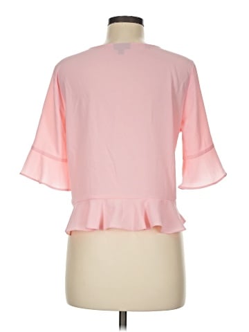 Topshop Short Sleeve Blouse (view 2)