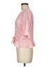 Topshop Solid Pink Short Sleeve Blouse Size 8 - photo 6