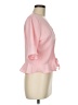 Topshop Solid Pink Short Sleeve Blouse Size 8 - photo 5