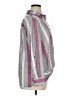 Love Potion 100% Polyester Stripes Gray Long Sleeve Blouse Size XL - photo 4