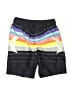 Hurley 100% Polyester Black Board Shorts Size 7 - photo 1
