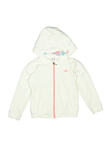 Armani Junior Zip Up Hoodie (view 1)