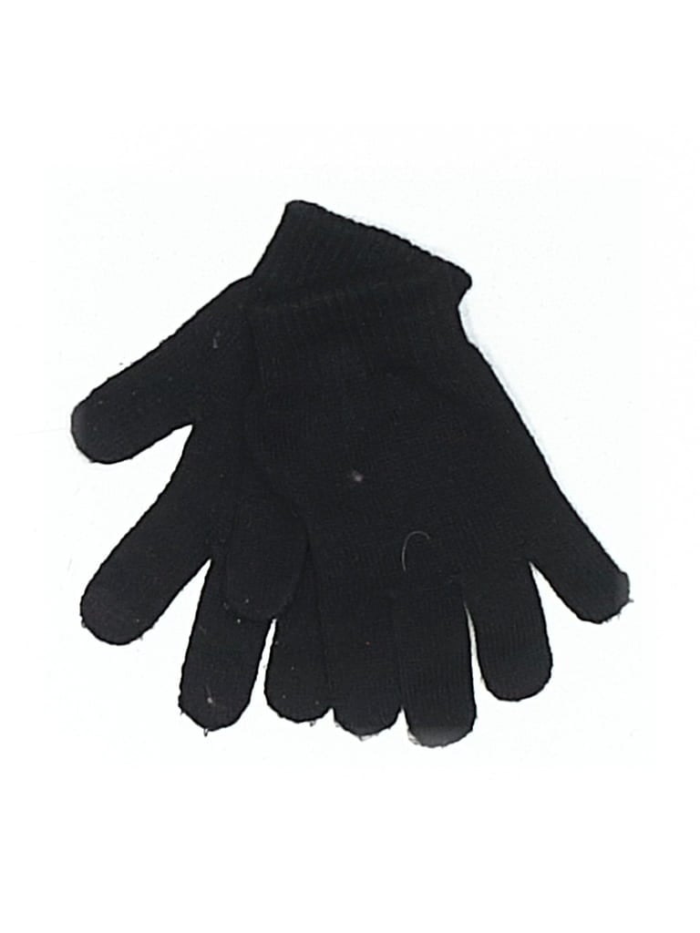 Pre-owned Unbranded Kids' Gloves In Black
