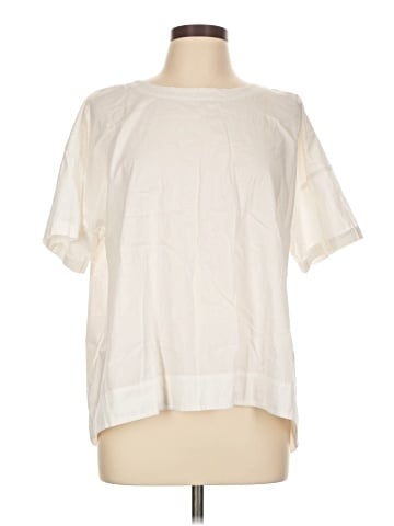 Eileen Fisher Short Sleeve Blouse (view 1)