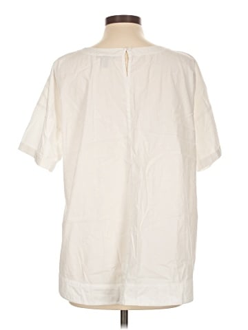 Eileen Fisher Short Sleeve Blouse (view 2)