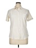Theory Ivory Short Sleeve Blouse Size XL - photo 1